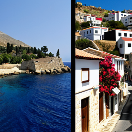 Home 6 A divided island: Showcase the stark contrast between the Turkish Republic of Northern Cyprus (TRNC), with its dependence on Turkey and tourism, and the economically stable, EU-member Greek Cyprus. Visualize the economic disparity through contrasting cityscapes.